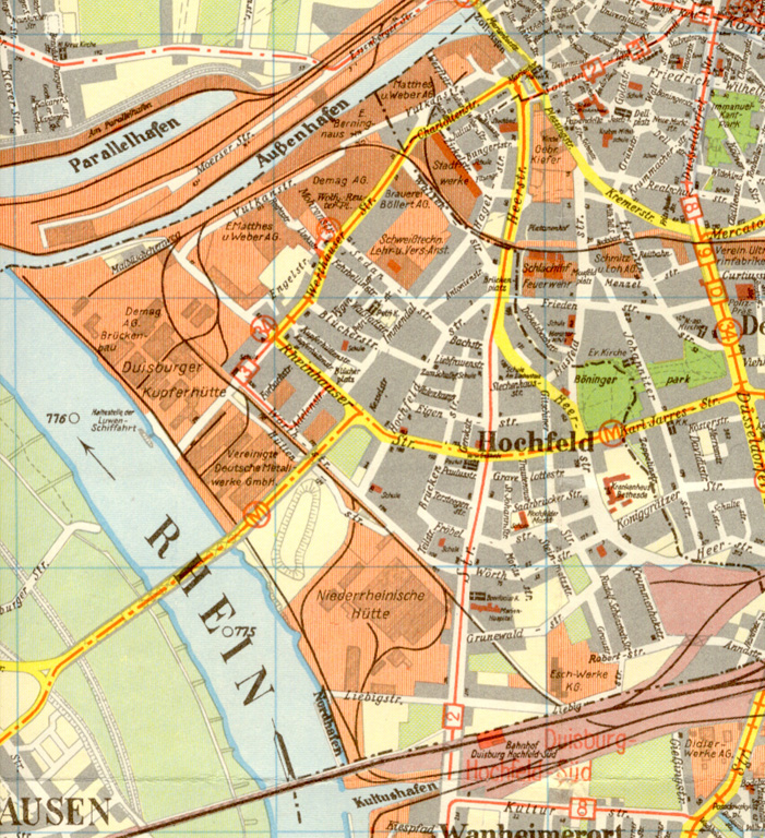 Karte 1954