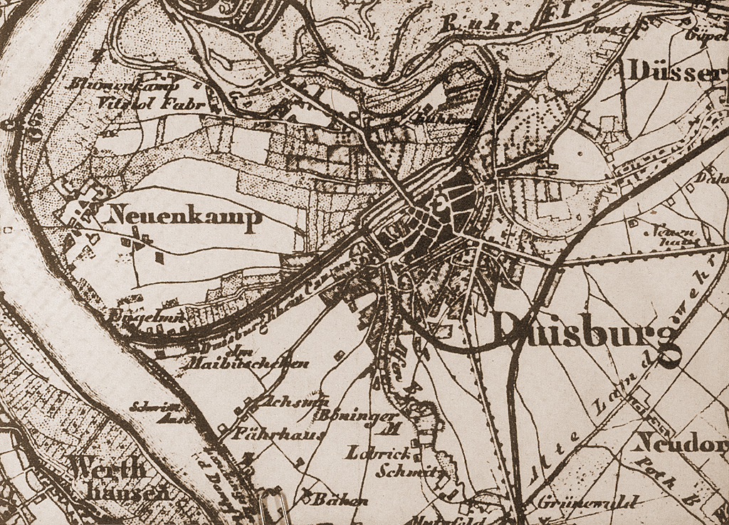 Karte 1845
